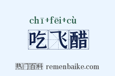 吃飞醋是什么意思的图片